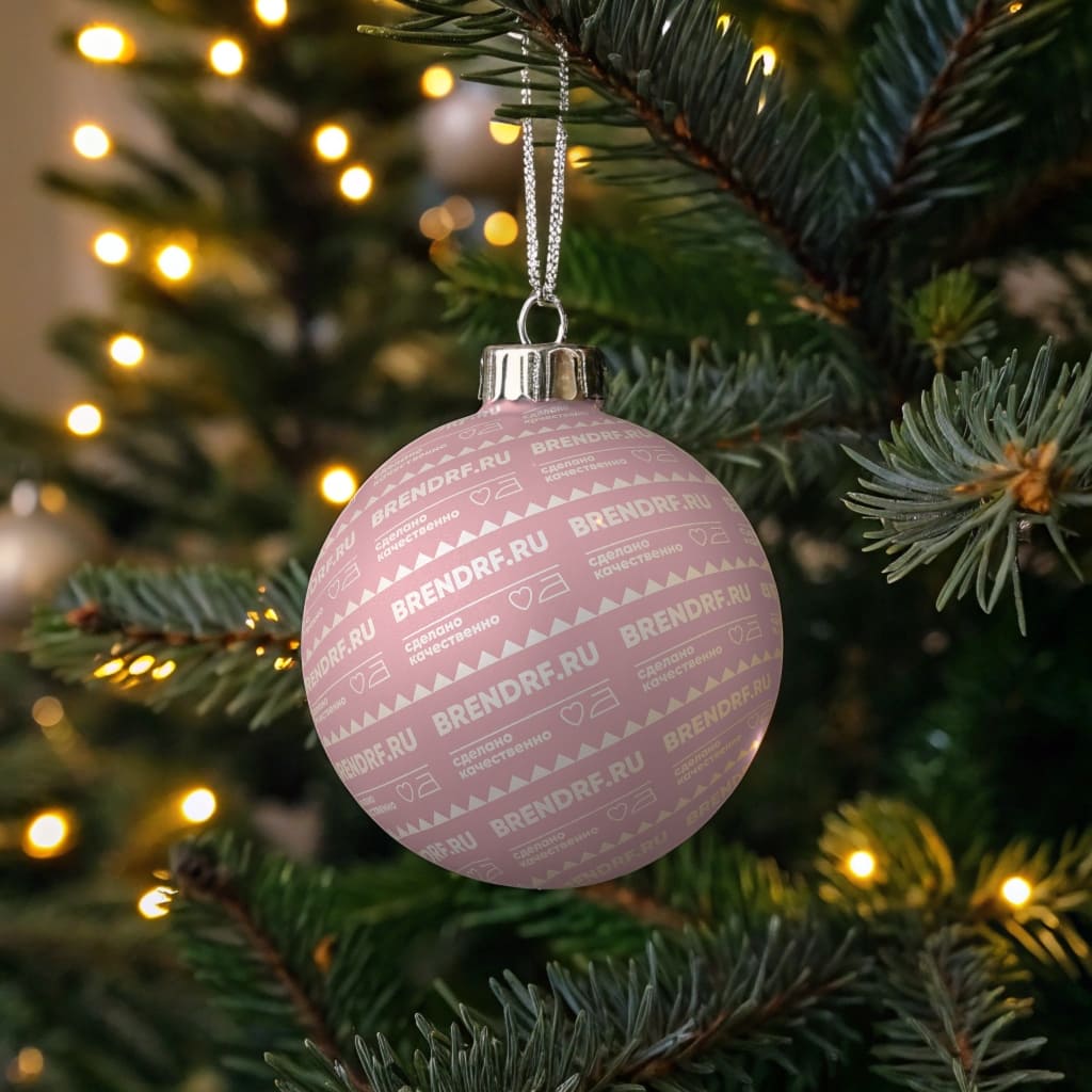 Печать на елочных новогодних шарах Печать на елочных новогодних шарах